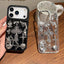 Large Hole Camera Frame Dark-themed Gun Design Full Coverage Phone Case