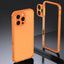 Armor Dual-side Anti-slip Metal Frame Case with Lens Cover