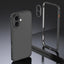 Armor Dual-side Anti-slip Metal Frame Case with Lens Cover