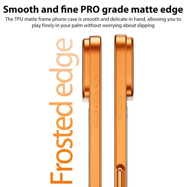 TPU Frame Frosted Writing Board Shockproof Phone Case with Pen