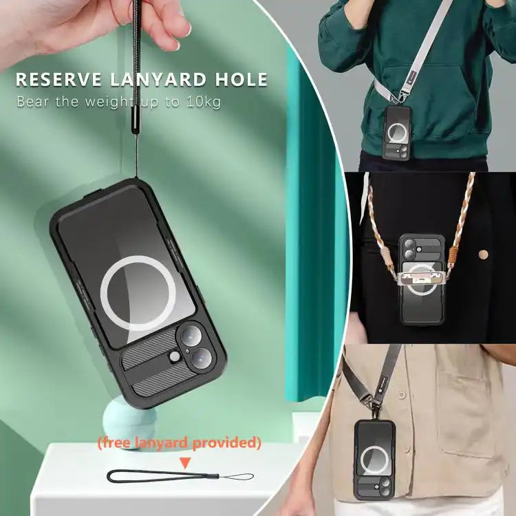 RedPepper IP68 Waterproof Triple-proof MagSafe Phone Case