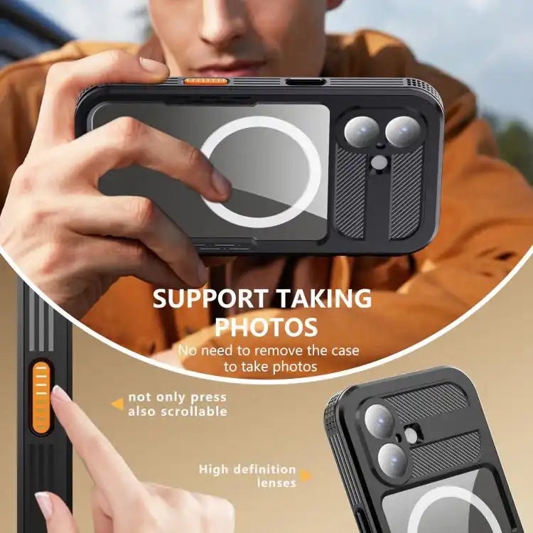 RedPepper IP68 Waterproof Triple-proof MagSafe Phone Case