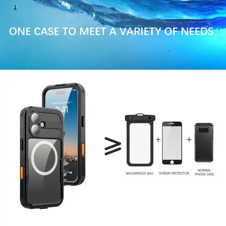 RedPepper IP68 Waterproof Triple-proof MagSafe Phone Case