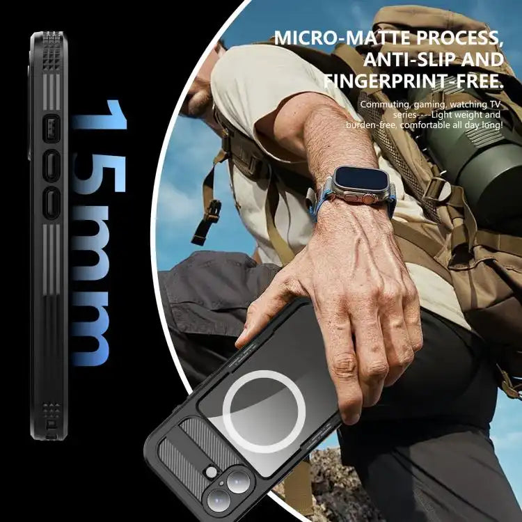 RedPepper IP68 Waterproof Triple-proof MagSafe Phone Case