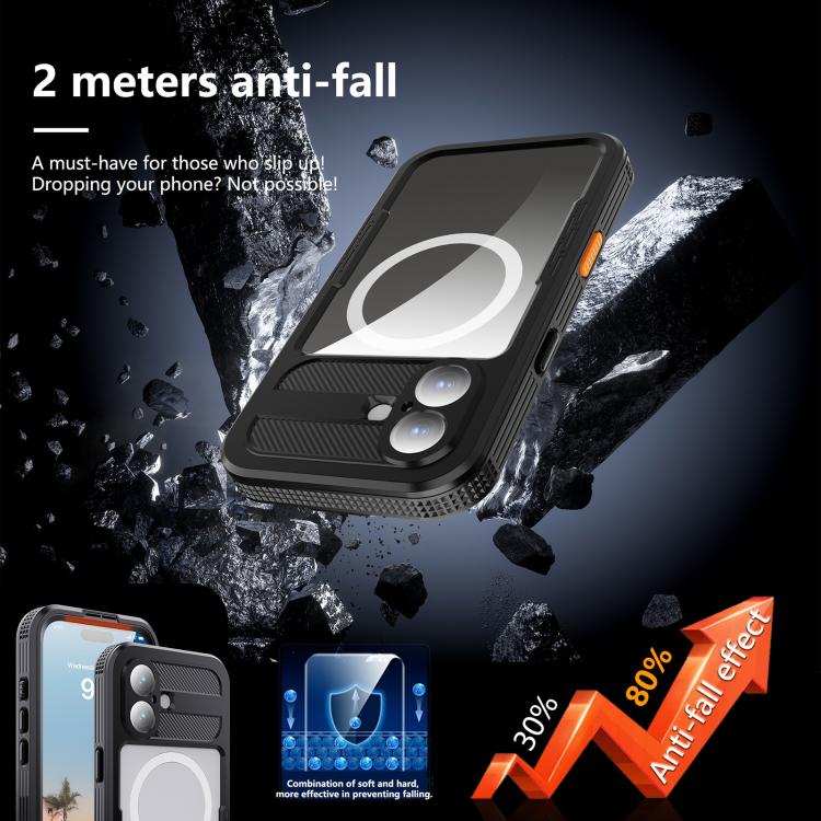 RedPepper IP68 Waterproof Triple-proof MagSafe Phone Case