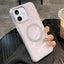 Rounded Edge Semi-transparent Glitter MagSafe Phone Case