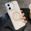Rounded Edge Semi-transparent Glitter MagSafe Phone Case