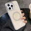 Rounded Edge Semi-transparent Glitter MagSafe Phone Case