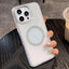 Rounded Edge Semi-transparent Glitter MagSafe Phone Case