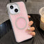 Rounded Edge Semi-transparent Glitter MagSafe Phone Case