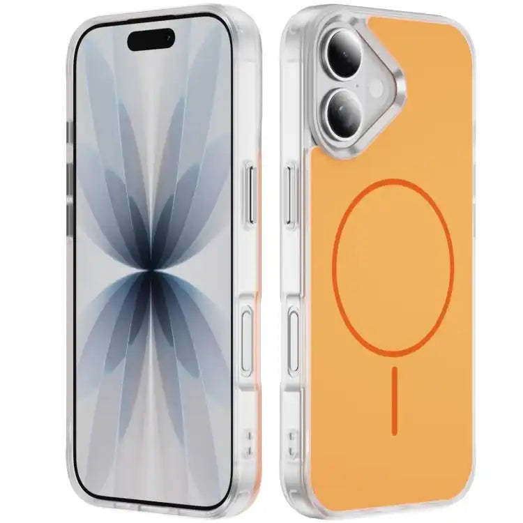 Crystal Frosted Skin Feel Magnetic MagSafe Phone Case