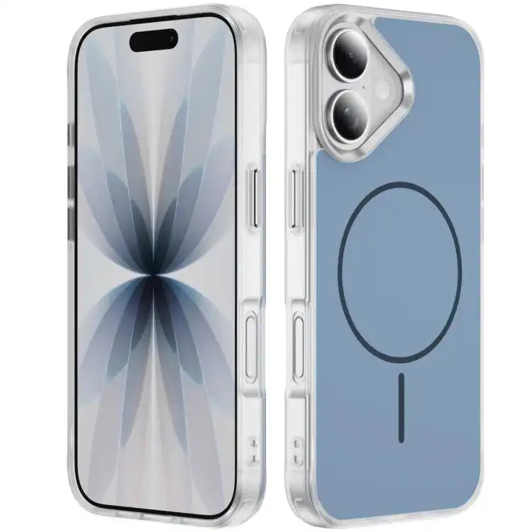 Crystal Frosted Skin Feel Magnetic MagSafe Phone Case