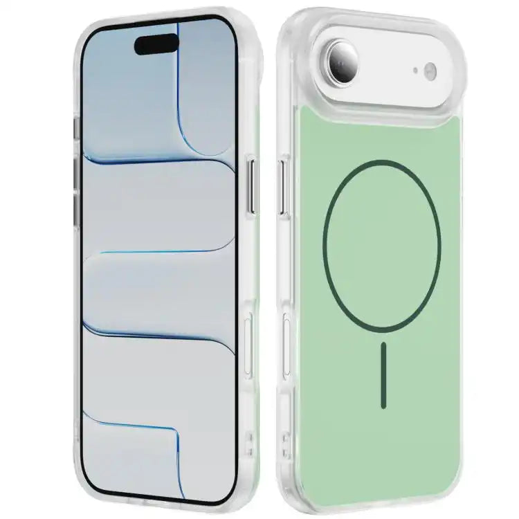 Crystal Frosted Skin Feel Magnetic MagSafe Phone Case