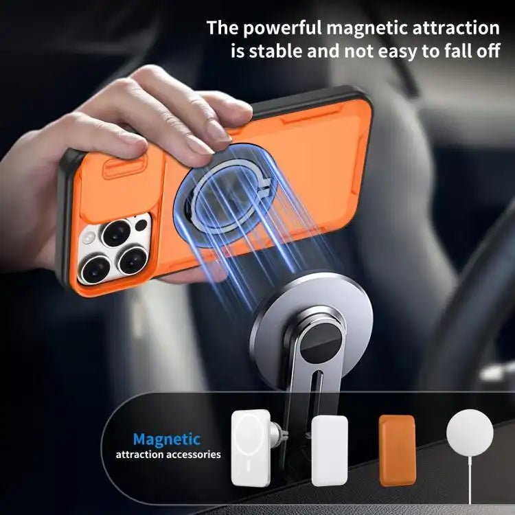 Camshield Rotation Holder MagSafe Phone Case