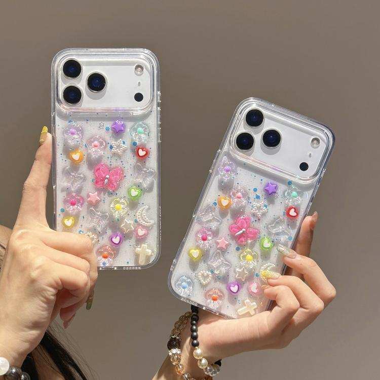 Epoxy Plum Blossom Acrylic Phone Case