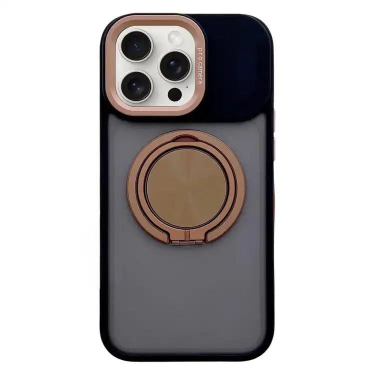 Skin Feel Frosted 360 Degree Rotation Magnetic Holder MagSafe Phone Case