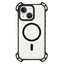 Drone-Style Four-Corner Shockproof Acrylic MagSafe Phone Case