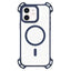 Drone-Style Four-Corner Shockproof Acrylic MagSafe Phone Case