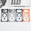 Drone-Style Four-Corner Shockproof Acrylic MagSafe Phone Case