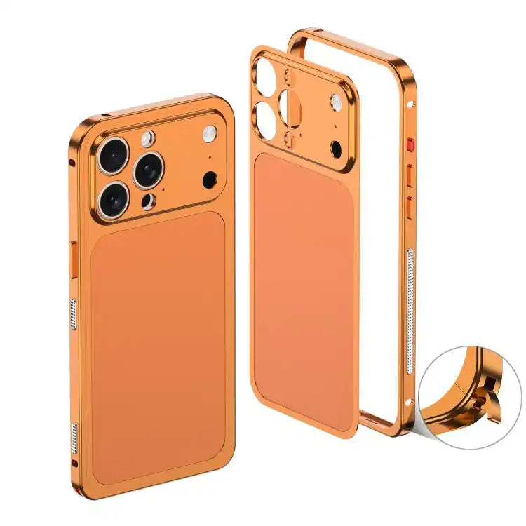 Cooling Frame Transforms into 17 Pro Metal Backplate Phone Case