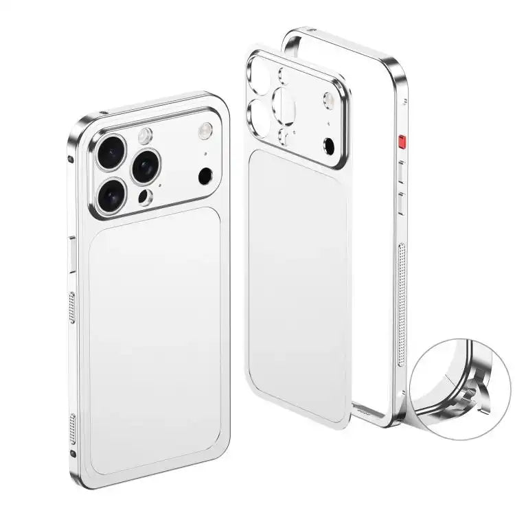 Cooling Frame Transforms into 17 Pro Metal Backplate Phone Case