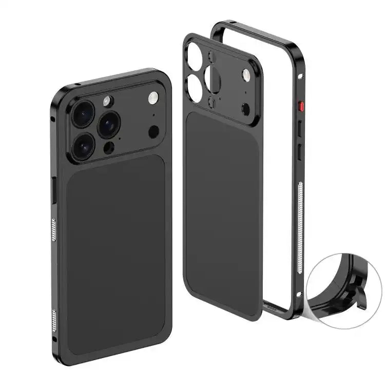 Cooling Frame Transforms into 17 Pro Metal Backplate Phone Case