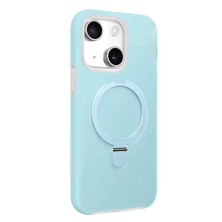 Jelly Liquid Silicone MagSafe Holder Phone Case