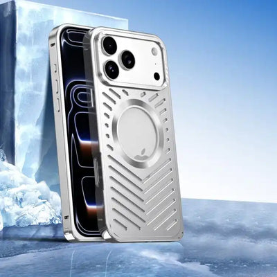 Cooling MagSafe Magnetic Metal Phone Case