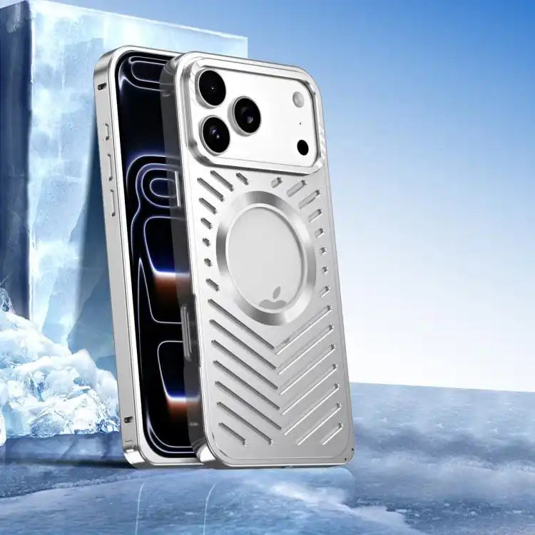Cooling MagSafe Magnetic Metal Phone Case