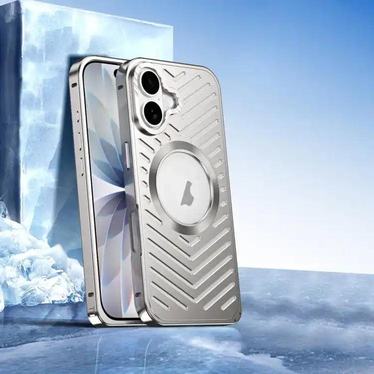 Cooling MagSafe Magnetic Metal Phone Case