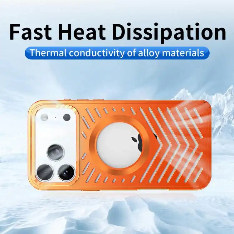 Cooling MagSafe Magnetic Metal Phone Case