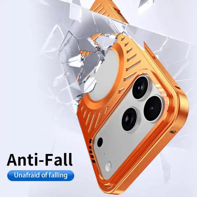 Cooling MagSafe Magnetic Holder Metal Phone Case