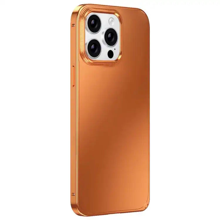 Metal Frame Micro-frosted Back Panel Phone Case