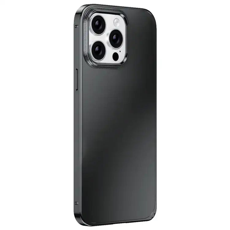 Metal Frame Micro-frosted Back Panel Phone Case