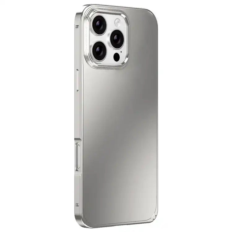 Metal Frame Micro-frosted Back Panel Phone Case