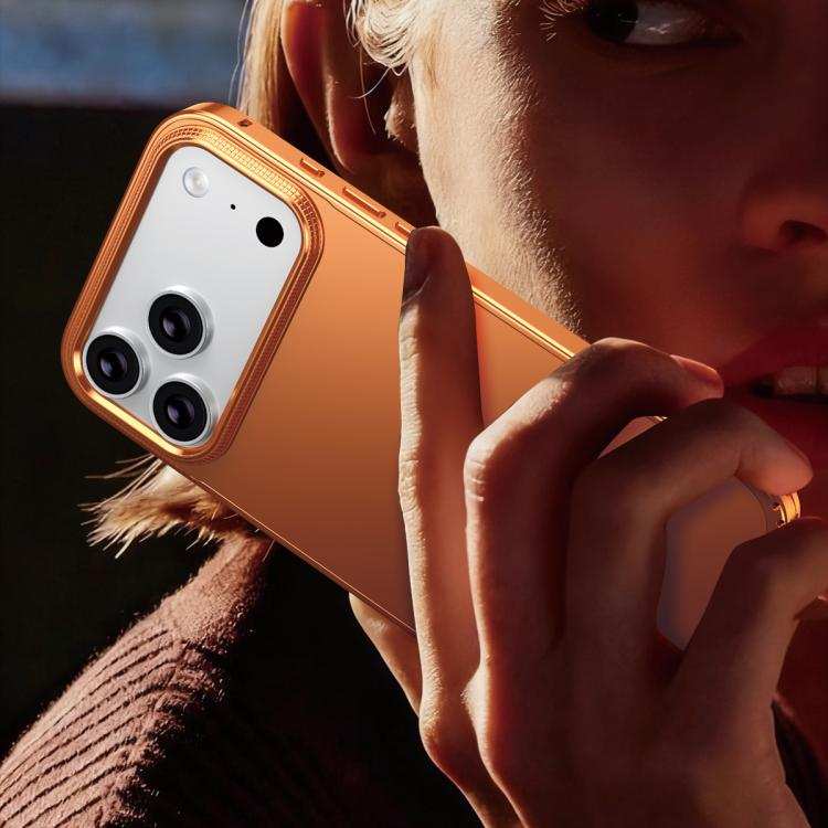 Metal Frame Micro-frosted Back Panel Phone Case