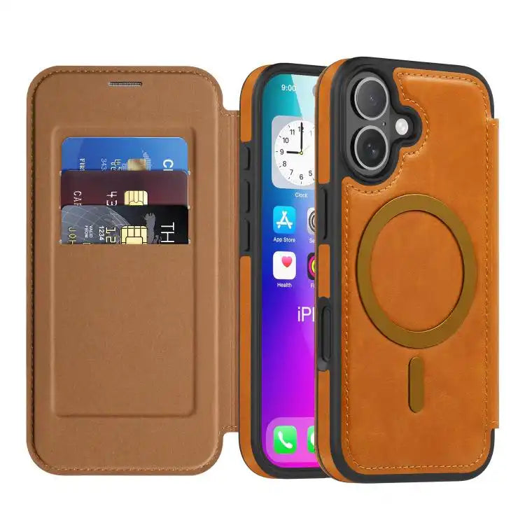 Linton MagSafe Leather Phone Case