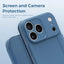 Imitate Liquid Skin Feel Leather Phone Case with Card Slots