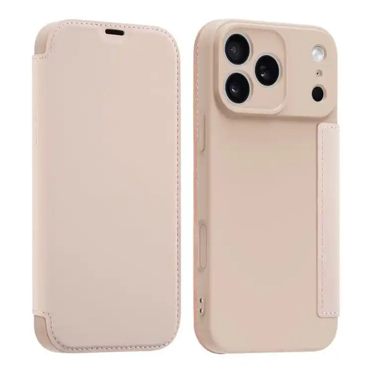 Imitate Liquid Skin Feel Leather Phone Case with Card Slots