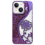 Electroplated TPU Lotus Hollow-carved  Rhinestone Glitter Phone Case