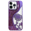 Electroplated TPU Lotus Hollow-carved  Rhinestone Glitter Phone Case