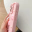 Soft Silicone 3D Bowknot Pearl Phone Case with Beaded Wrist Strap