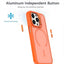 Bright Color Frosted Skin-feel Camera Bracket Magsafe Phone Case