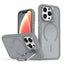 Bright Color Frosted Skin-feel Camera Bracket Magsafe Phone Case