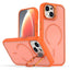 Bright Color Frosted Skin-feel Camera Bracket Magsafe Phone Case
