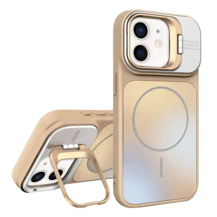 AG Frosted Lens Holder MagSafe Phone Case
