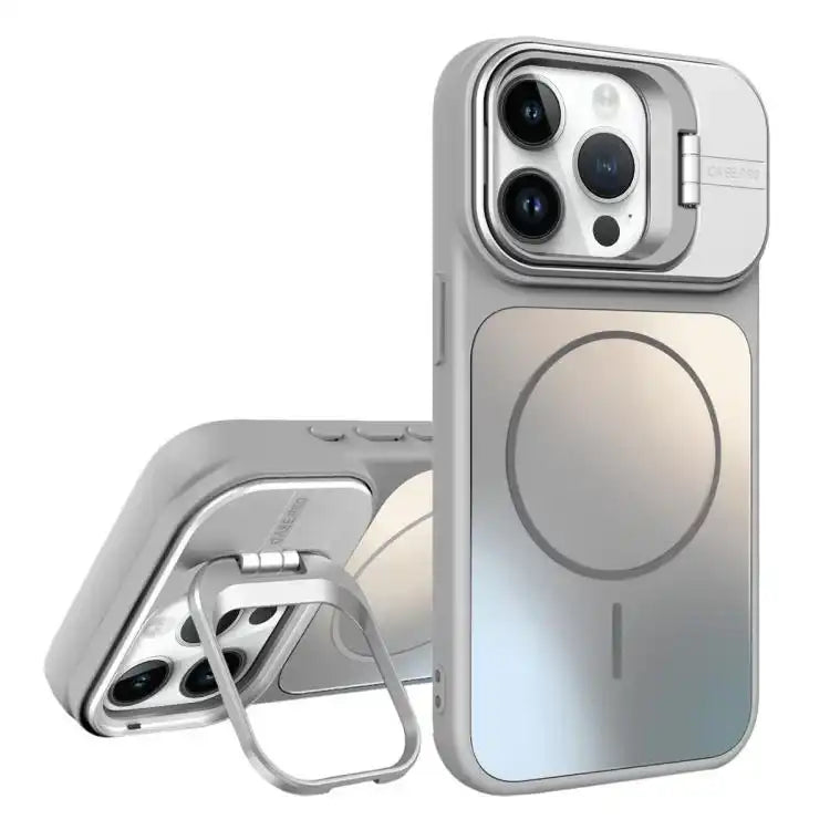 AG Frosted Lens Holder MagSafe Phone Case