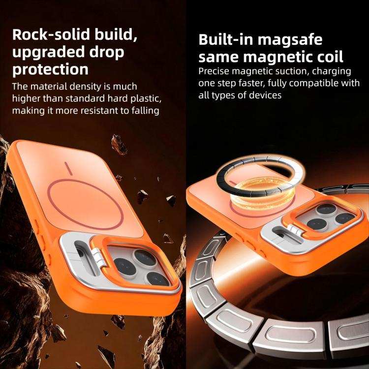 AG Frosted Lens Holder MagSafe Phone Case