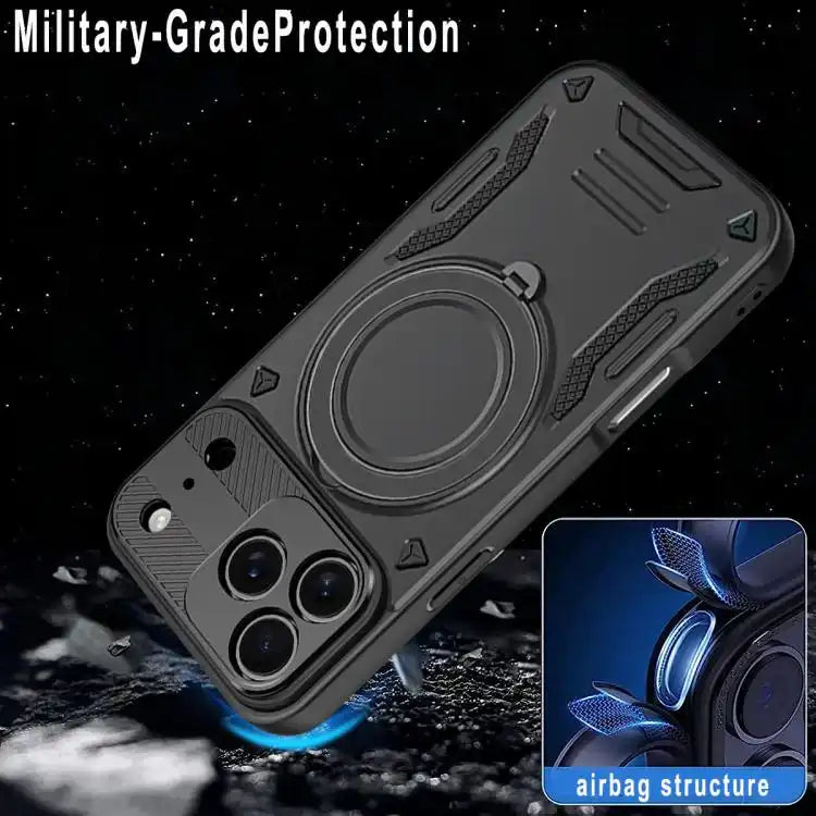 MagSafe 2 in 1 TPU Phone Case with Rotating Holder