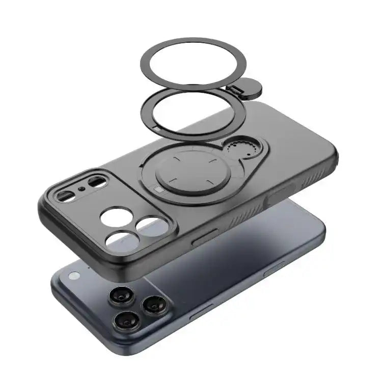 Ring Shield MagSafe TPU Phone Case with 360 Degree Rotating Holder